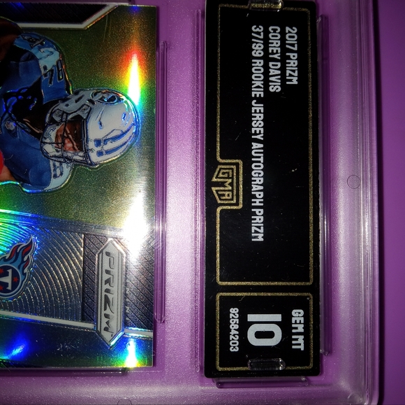 Corey Davis Rpa Gma 10!!rc - Picture 3 of 4
